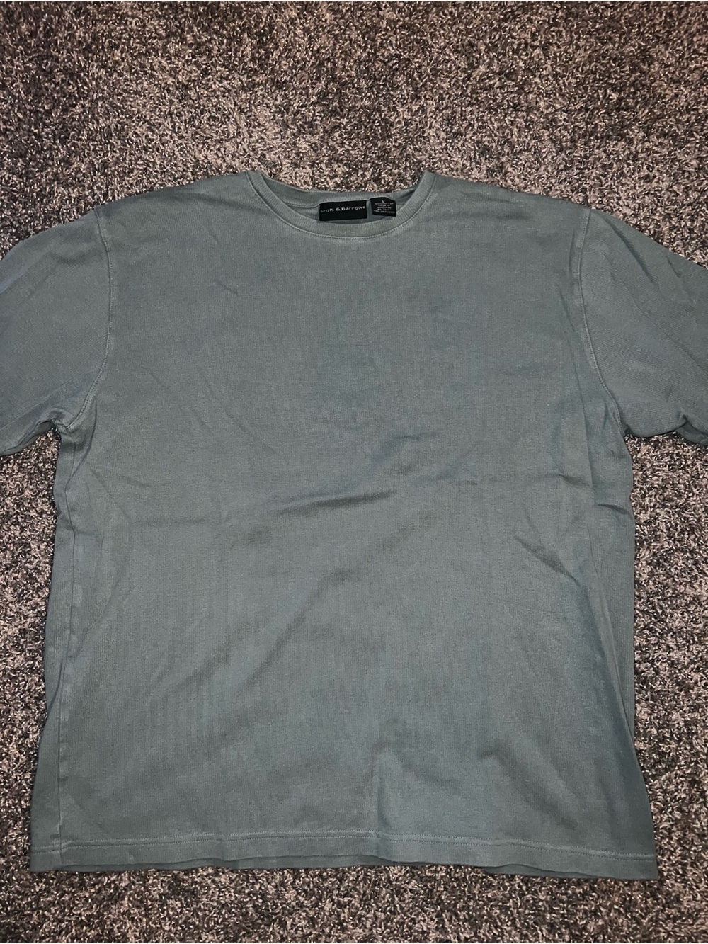 croft & barrow Men's Crewneck Tee - Slate Blue Green